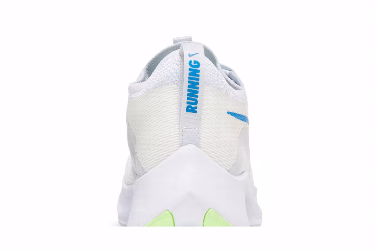 Nike Zoom Fly 4 White Imperial Blue Lime Glow, view 8