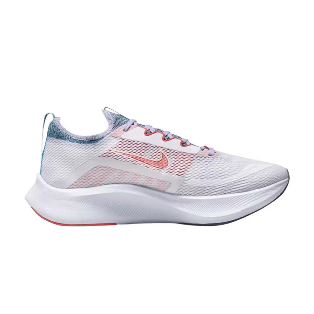 Nike Women's Zoom Fly 4 White Team Orange Lilac
