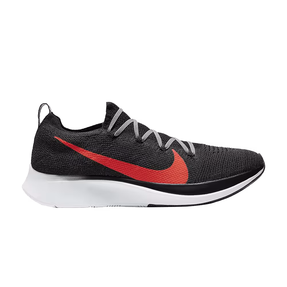 Nike Zoom Fly Flyknit Black Bright Crimson