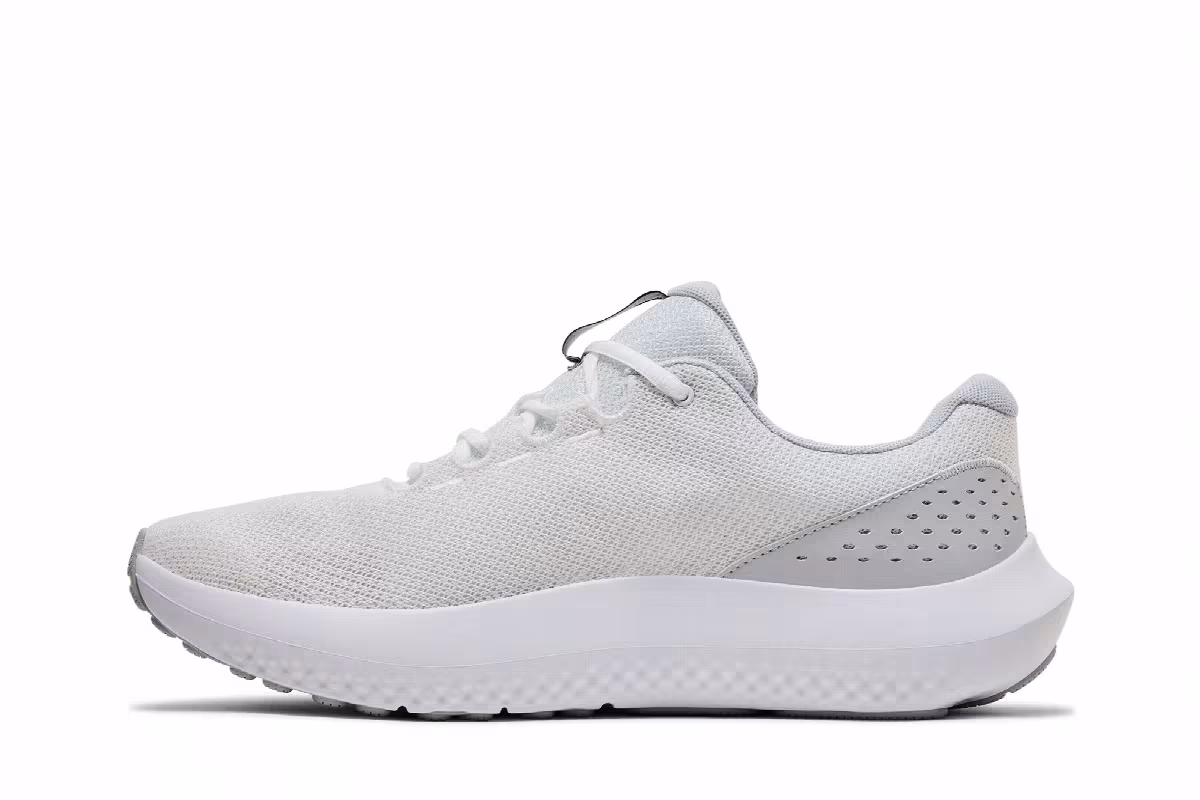 Under Armour Surge 4 White Halo Grey, view 4