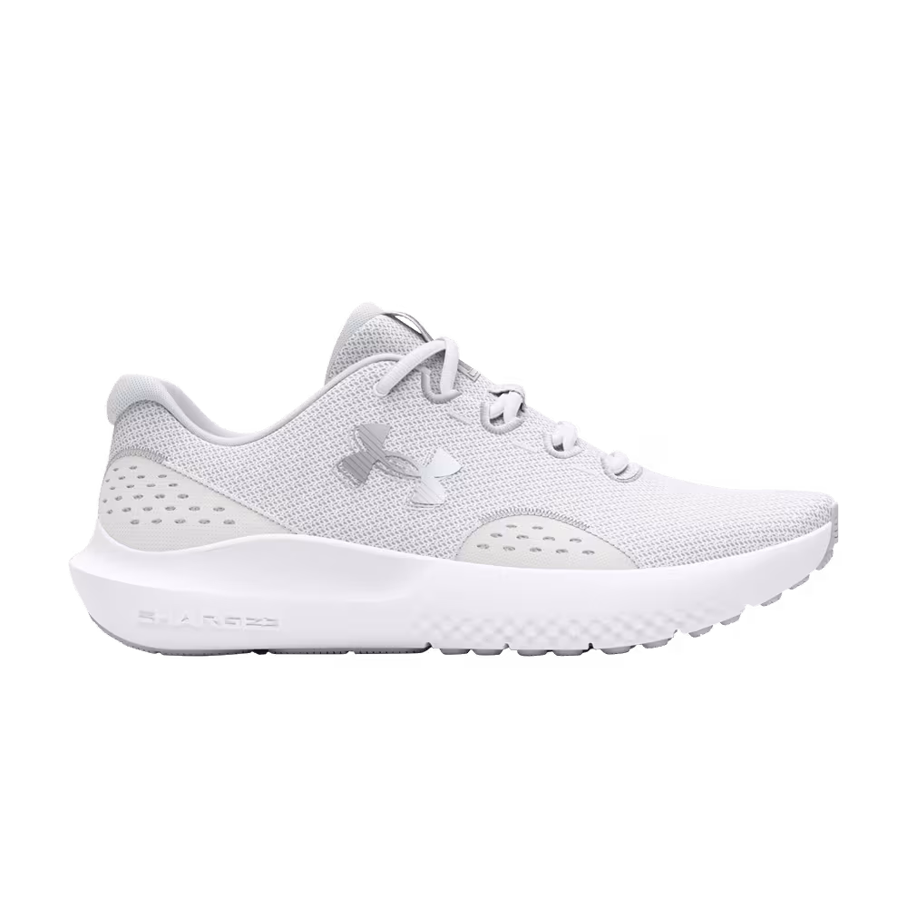 Under Armour Women's Surge 4 White Metallic Silver