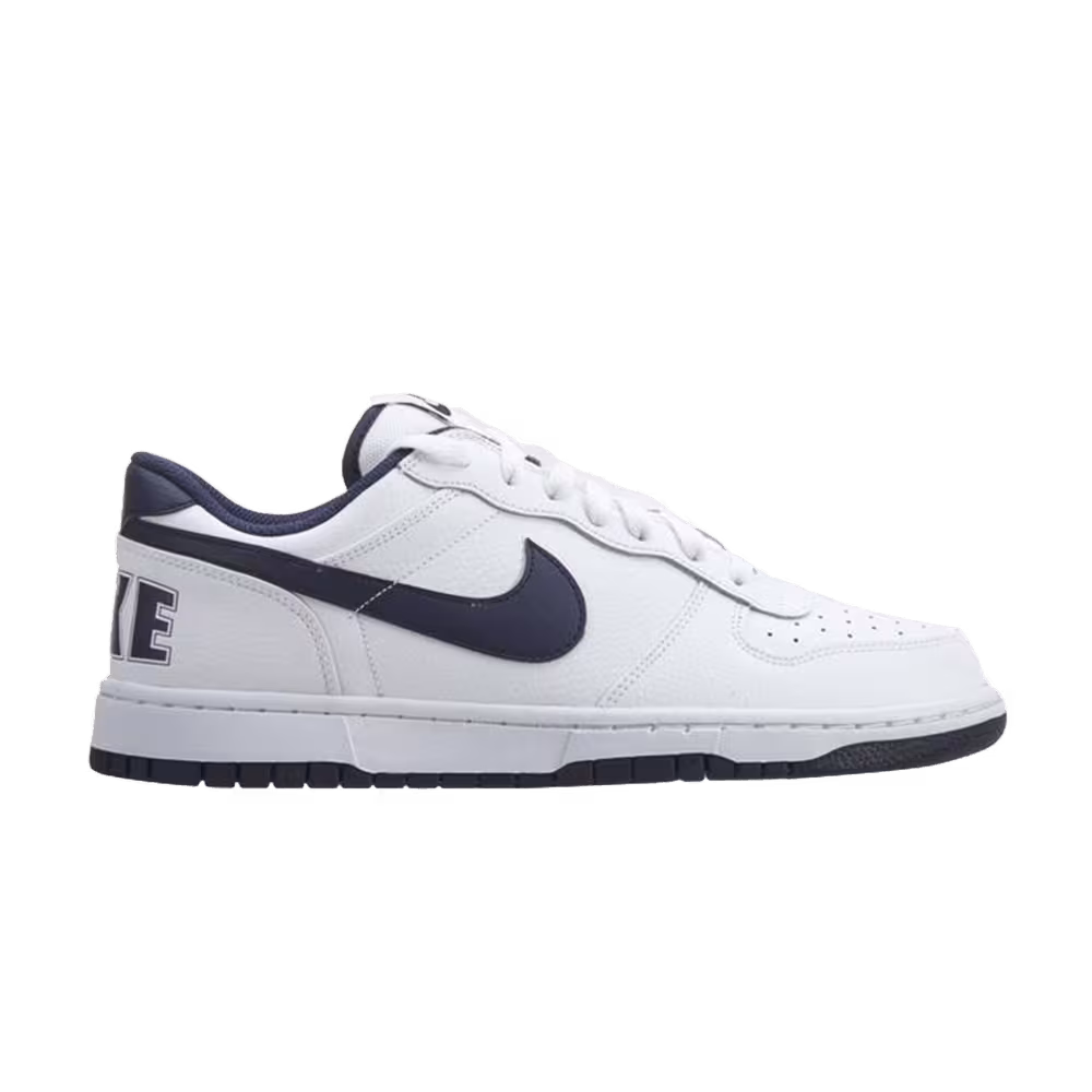 Big Nike Low White Midnight Navy