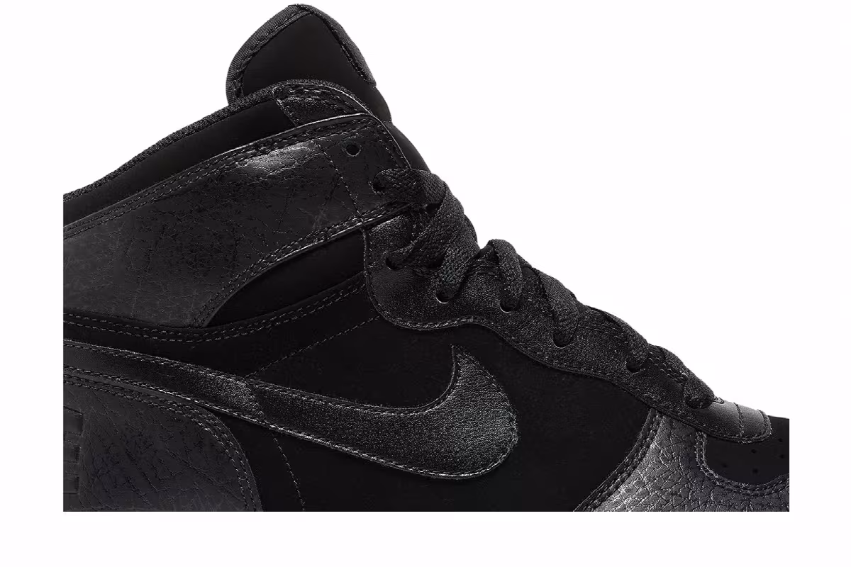 Big Nike High Triple Black, view 3