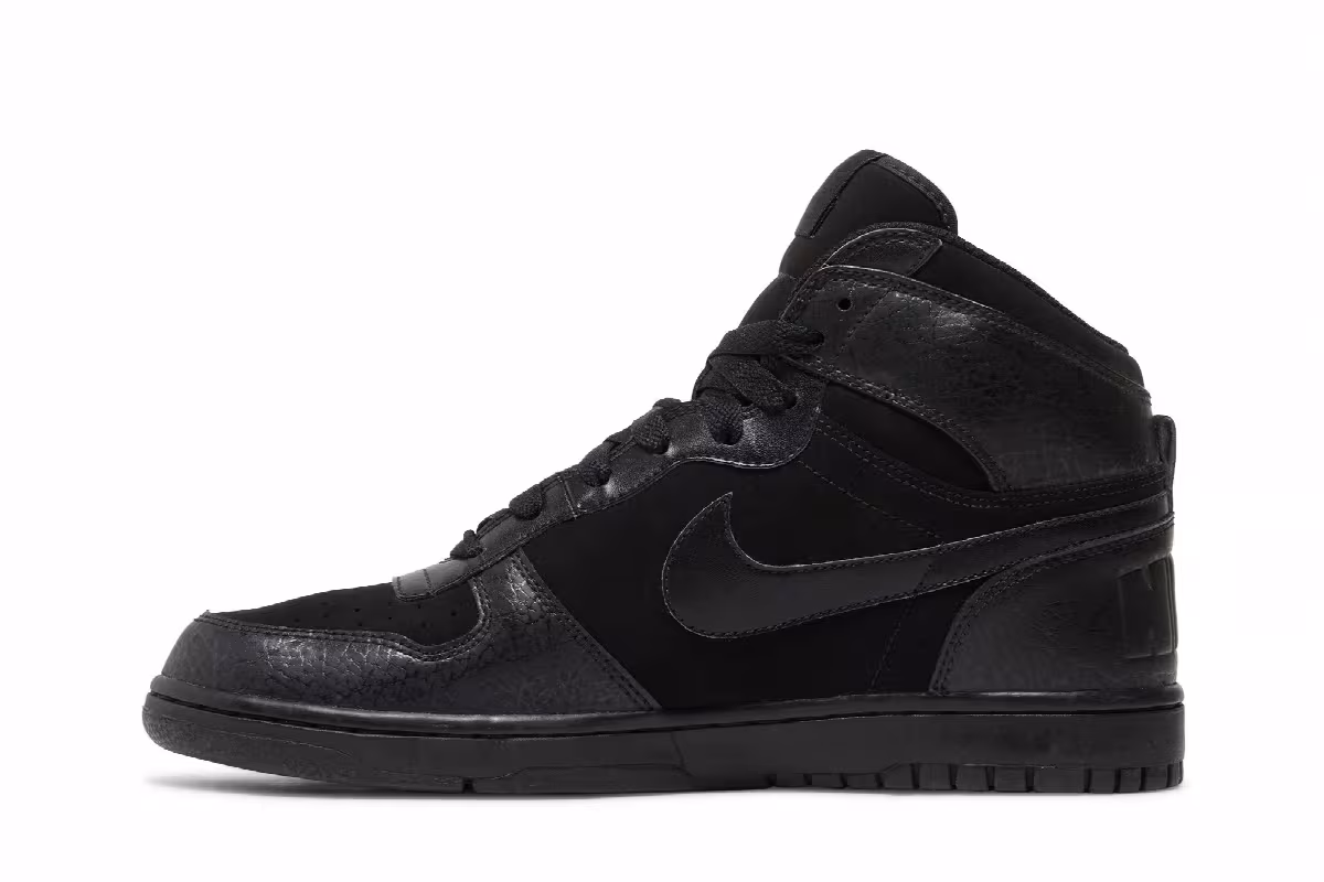 Big Nike High Triple Black, view 4