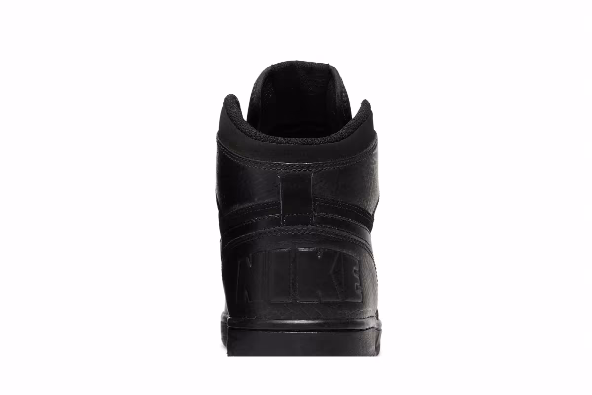 Big Nike High Triple Black, view 8