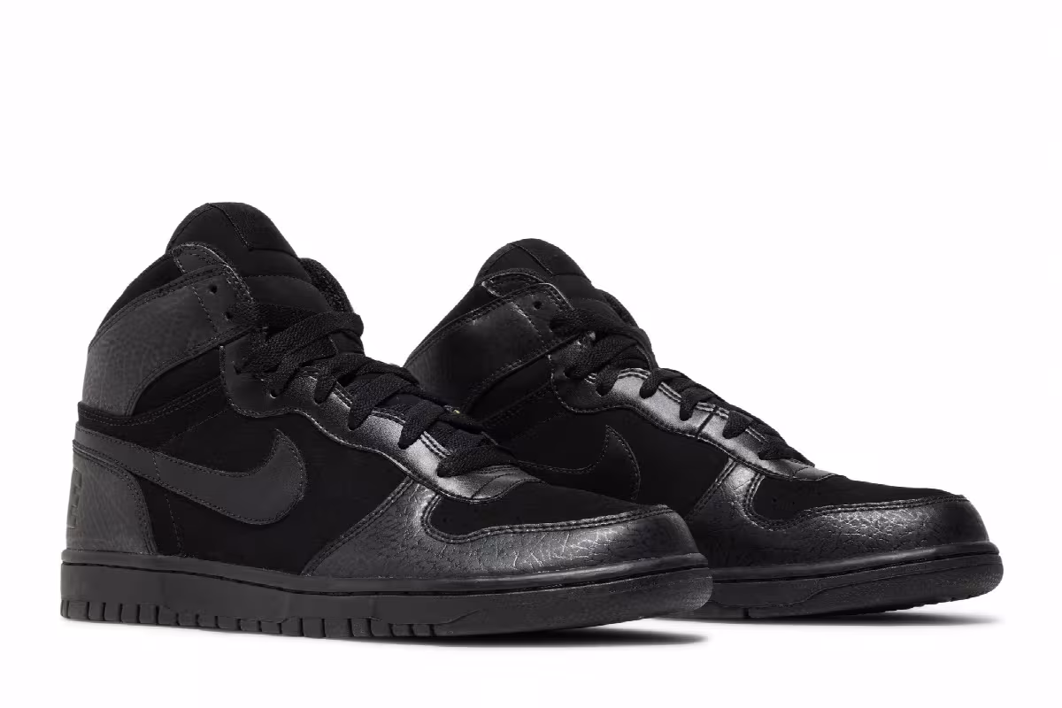 Big Nike High Triple Black, view 9