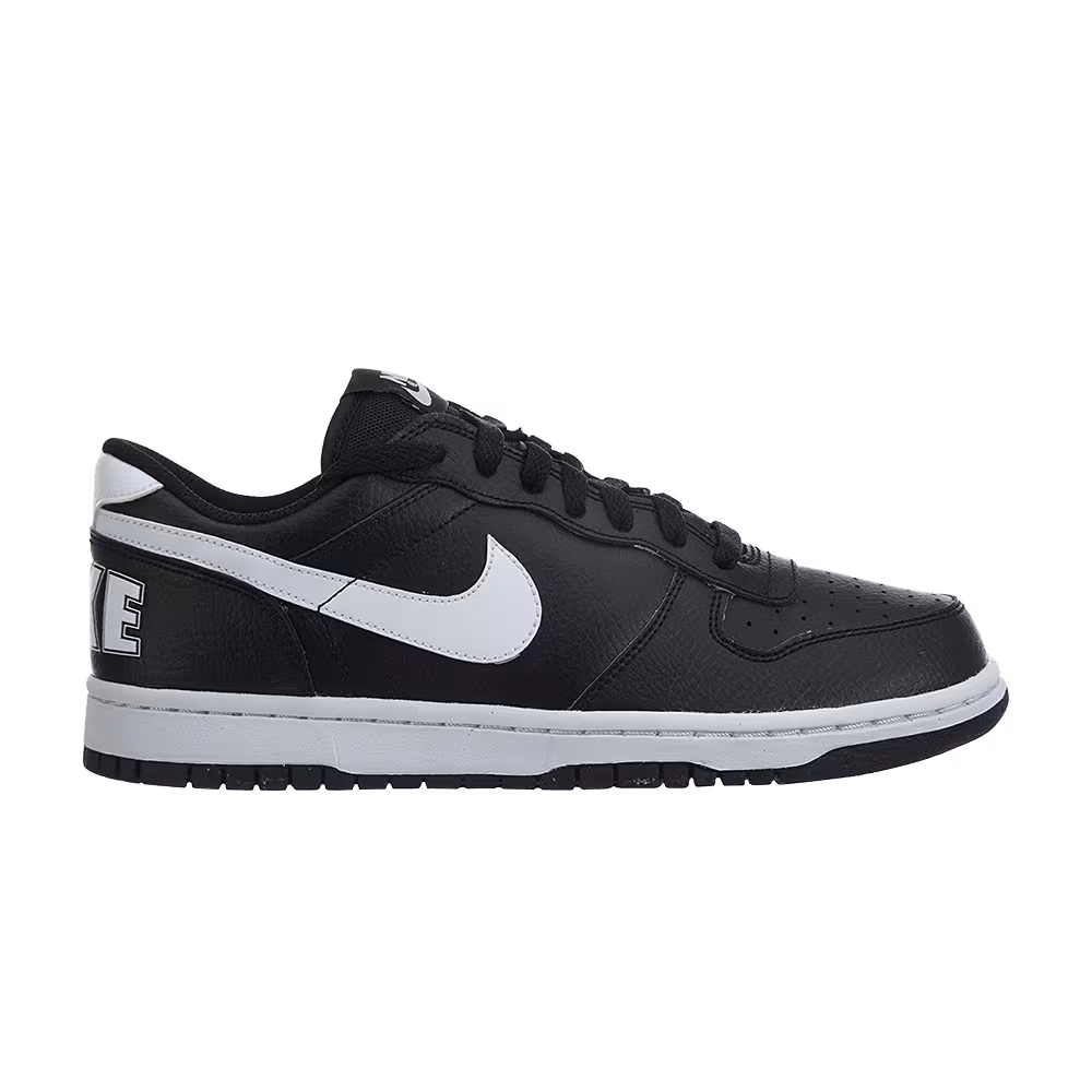Big Nike Low Black White