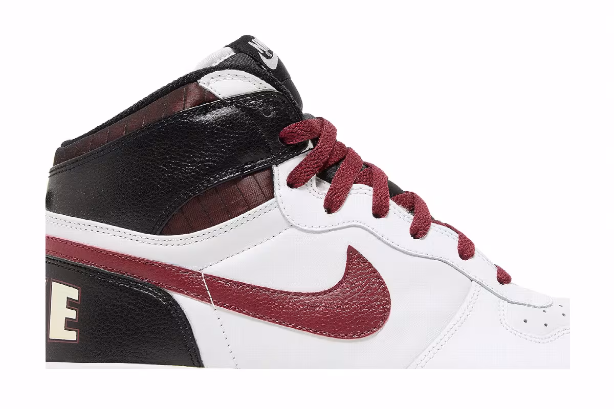 Big Nike High White Team Red, view 3