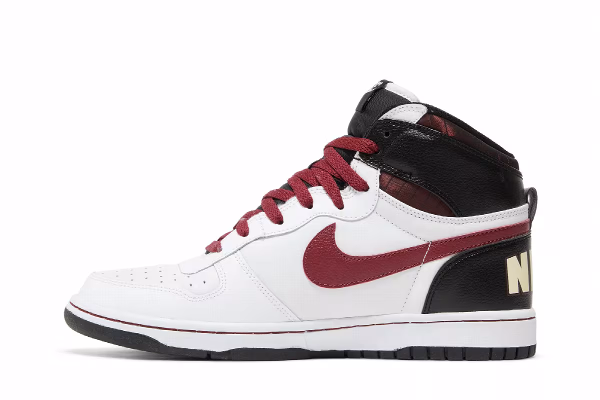 Big Nike High White Team Red, view 4