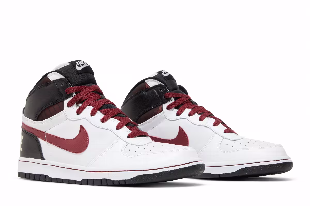 Big Nike High White Team Red, view 9