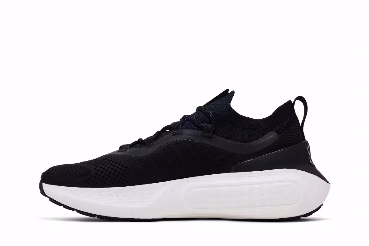 Under Armour HOVR Phantom 4 Black White, view 4