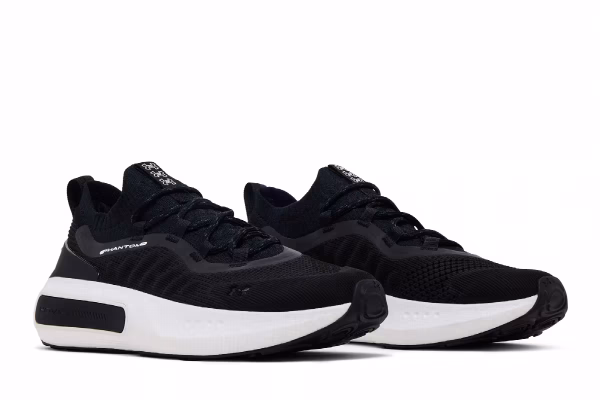 Under Armour HOVR Phantom 4 Black White, view 9