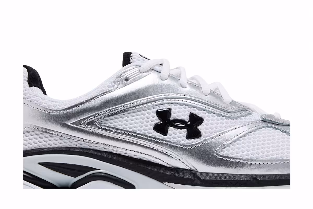 Under Armour Apparition Metallic Silver Black, view 3