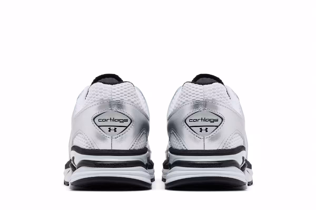 Under Armour Apparition Metallic Silver Black, view 7