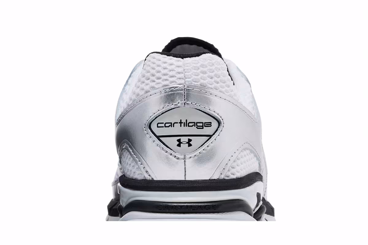 Under Armour Apparition Metallic Silver Black, view 8