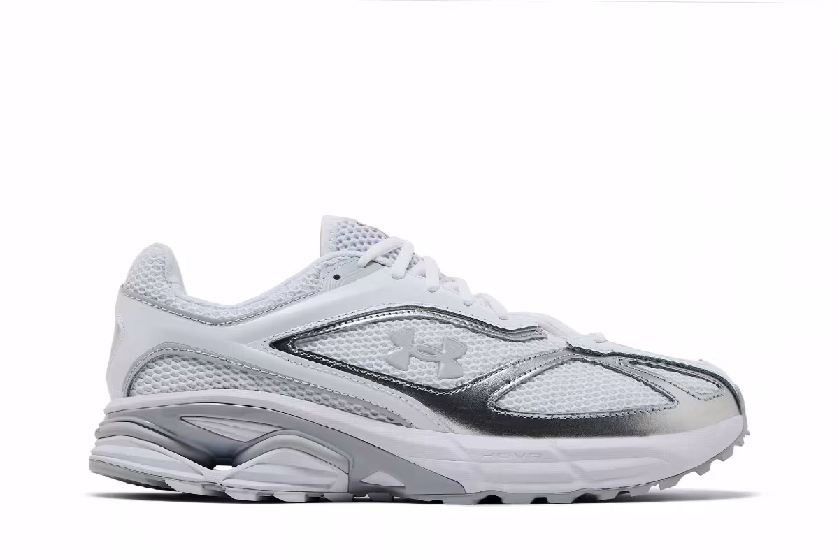 Under Armour Apparition White Metallic Silver, view 2
