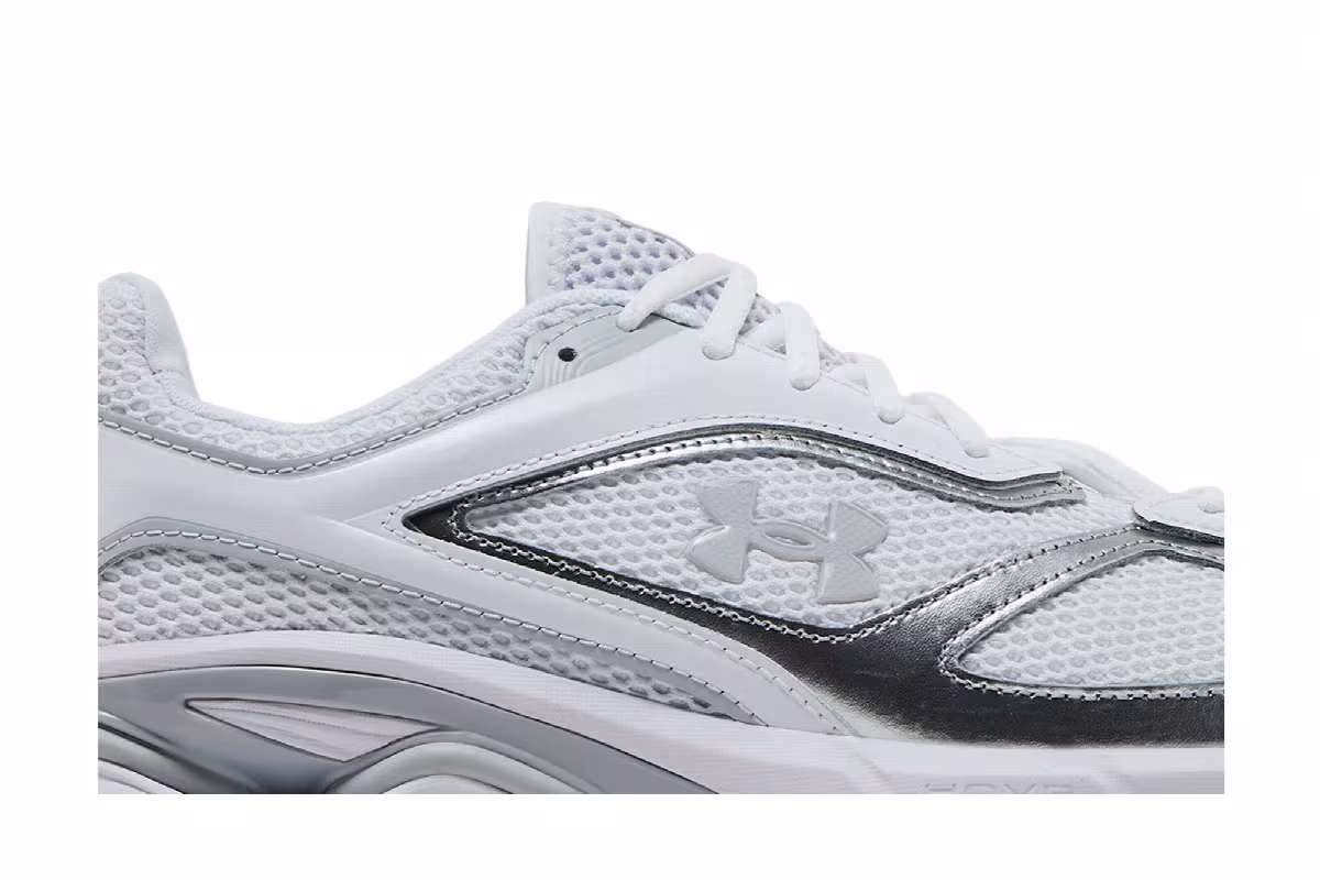 Under Armour Apparition White Metallic Silver, view 3