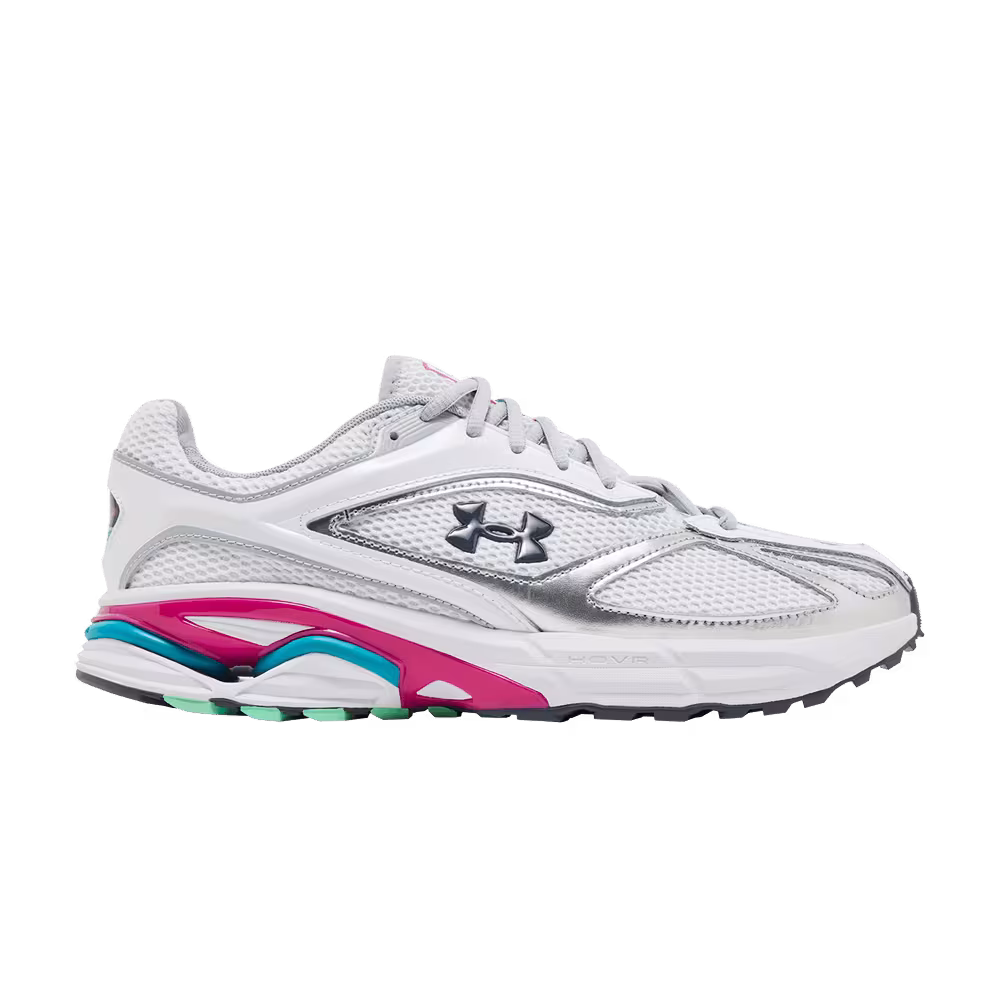 Under Armour Apparition White Castlerock Fuchsia