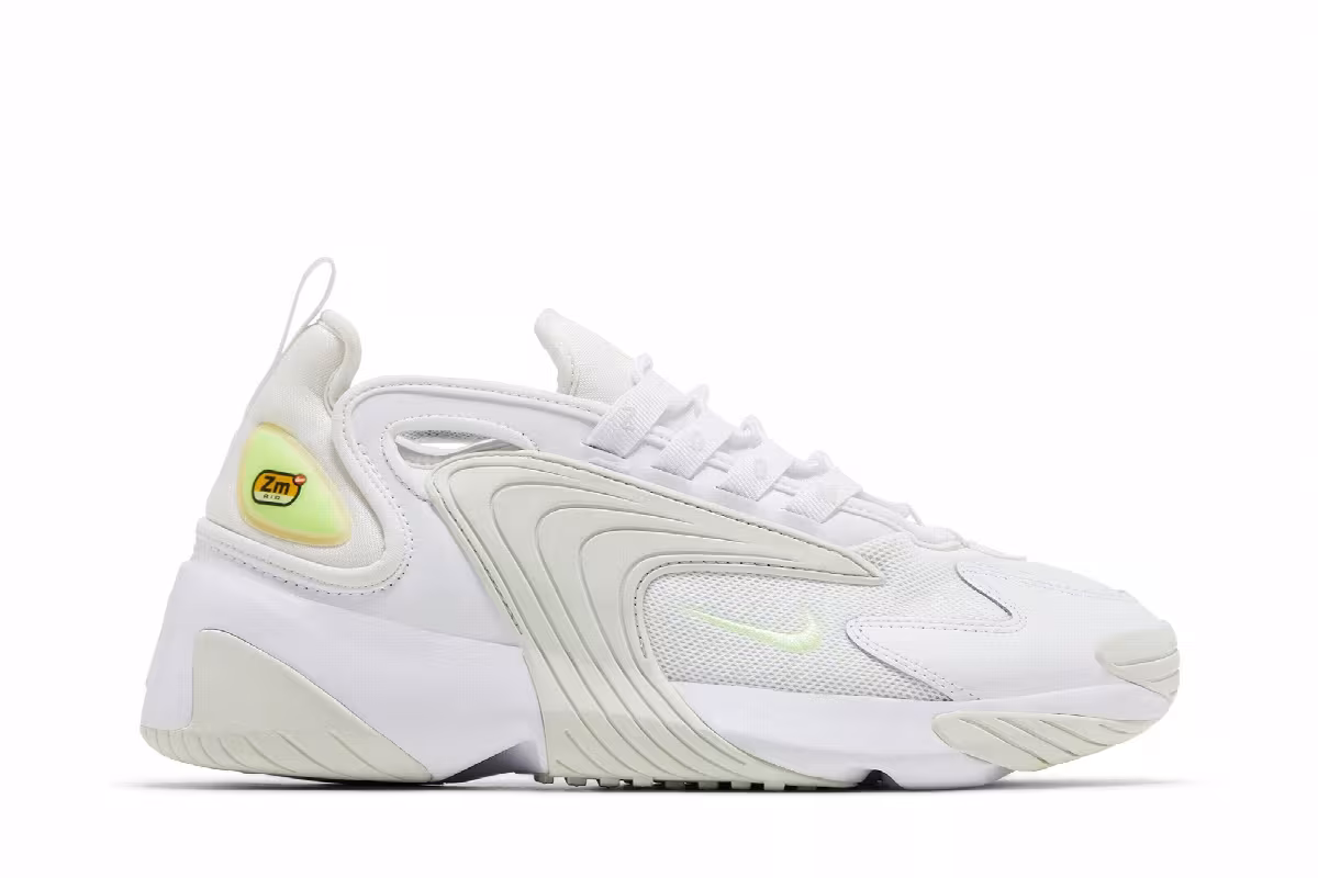 Nike Women's Zoom 2K White Barely Volt, view 2