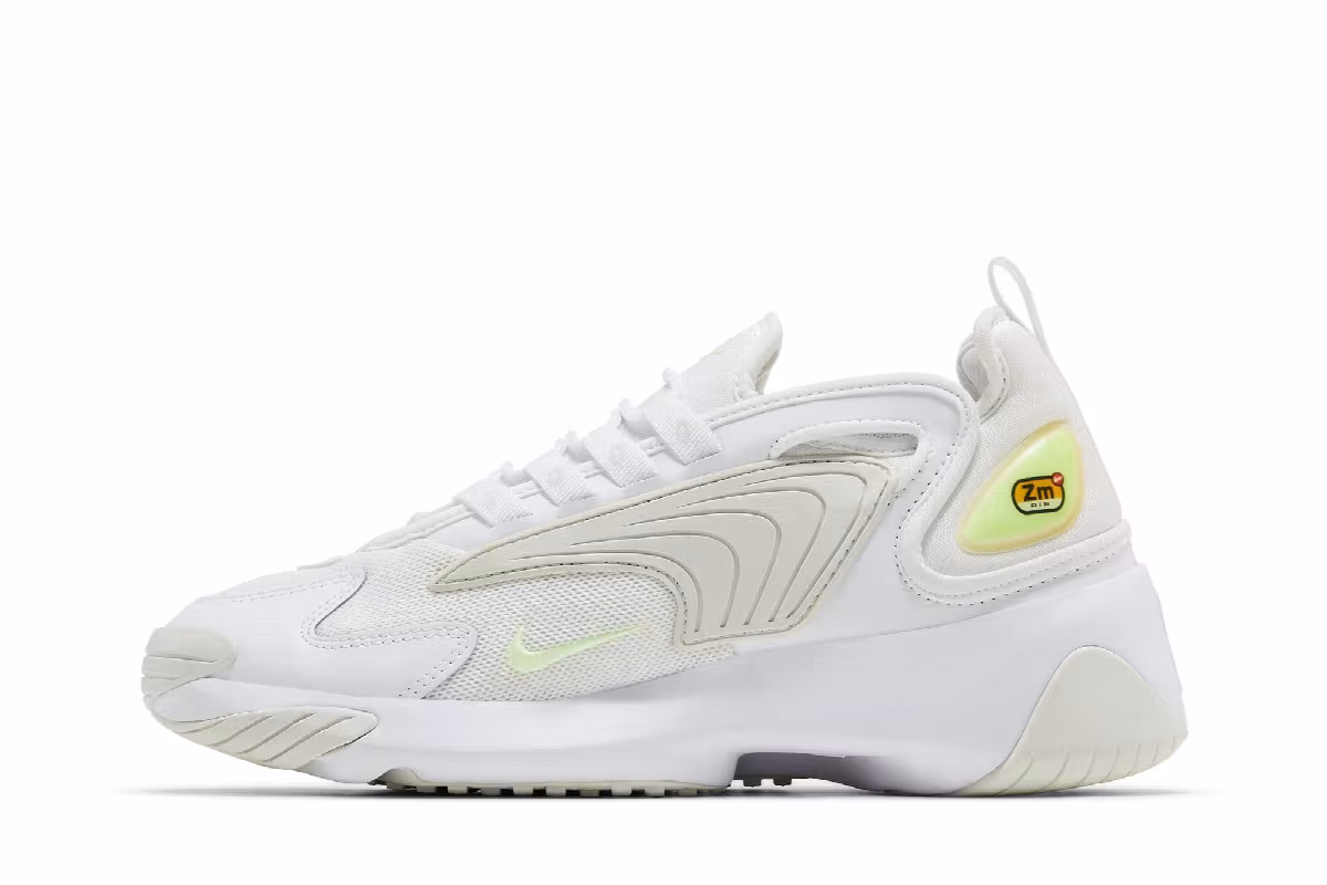Nike Women's Zoom 2K White Barely Volt, view 4