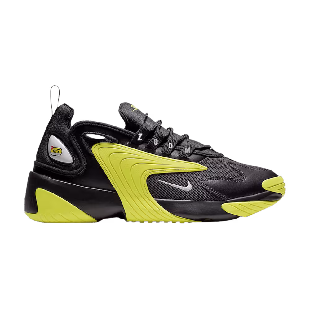 Nike Zoom 2K Black Dynamic Yellow