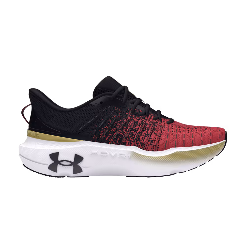 Under Armour HOVR Infinite Elite Black Red Solstice