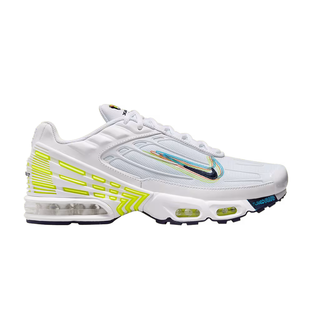 Nike Air Max Plus 3 3D Swoosh - White Volt