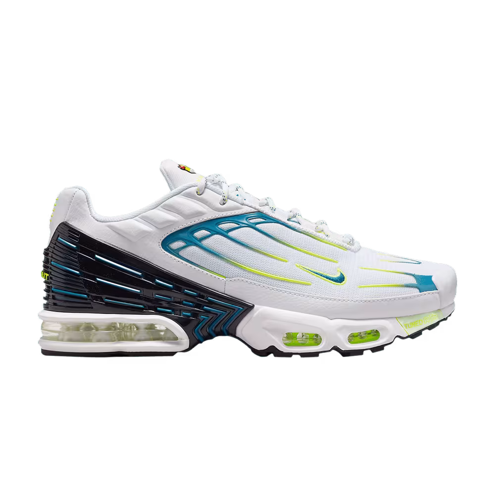 Nike Air Max Plus 3 GS White Volt Marina