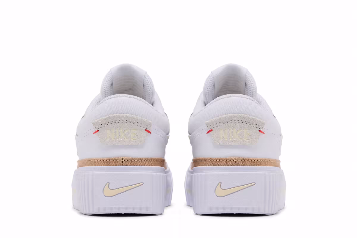 Nike Women's Court Legacy Lift White Coconut Milk, view 7