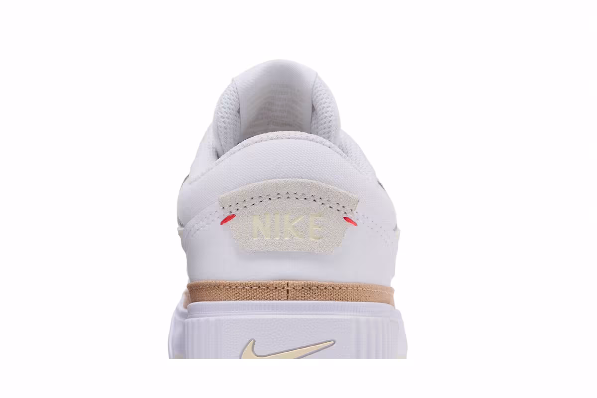 Nike Women's Court Legacy Lift White Coconut Milk, view 8