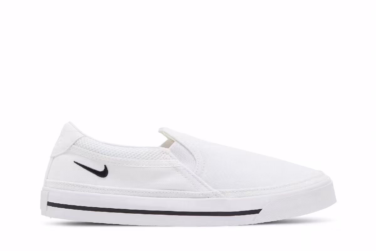 Nike Women's Court Legacy Slip-On White, view 2