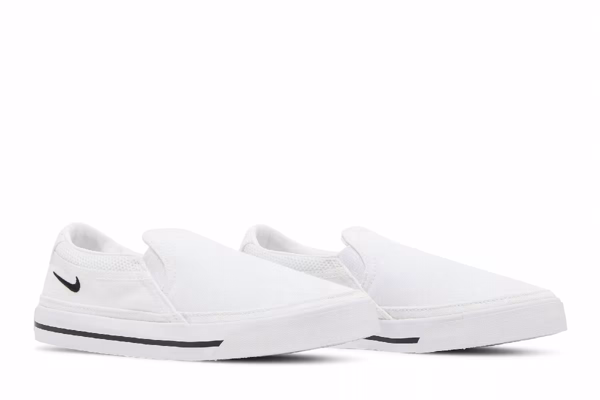 Nike Women's Court Legacy Slip-On White, view 9