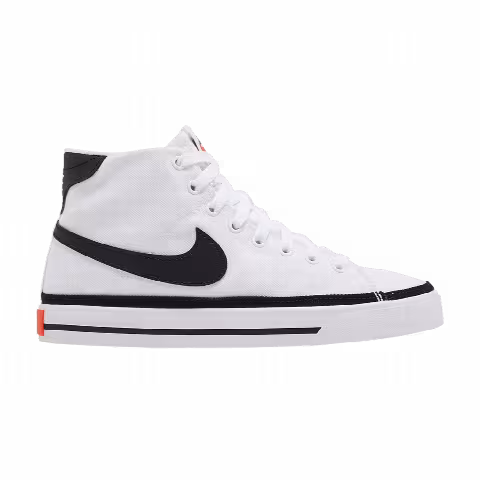 Nike Wmns Court Legacy Canvas Mid 'White Black'