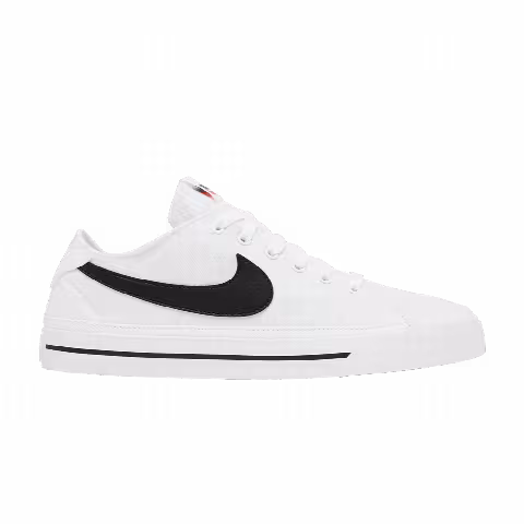 Nike Court Legacy Canvas 'White Black'