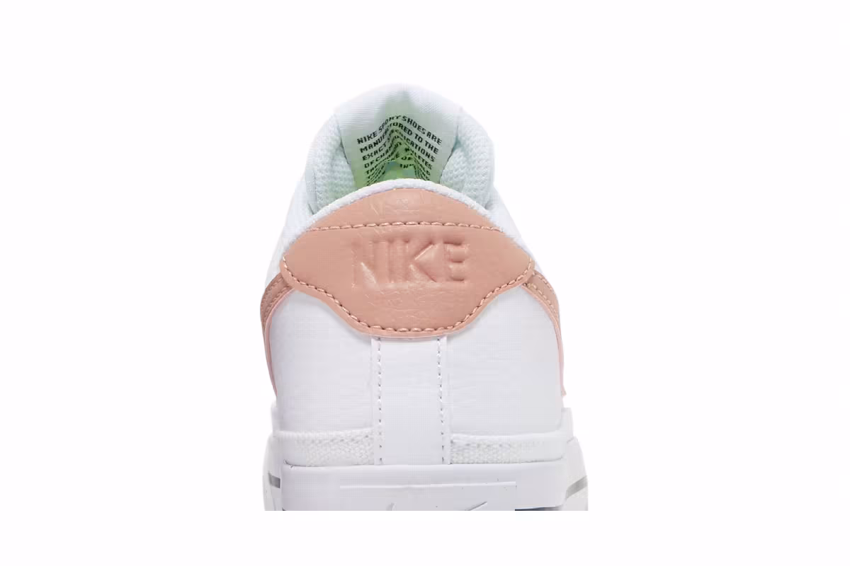 Nike Women's Court Legacy Next Nature White Rose Whisper, view 8