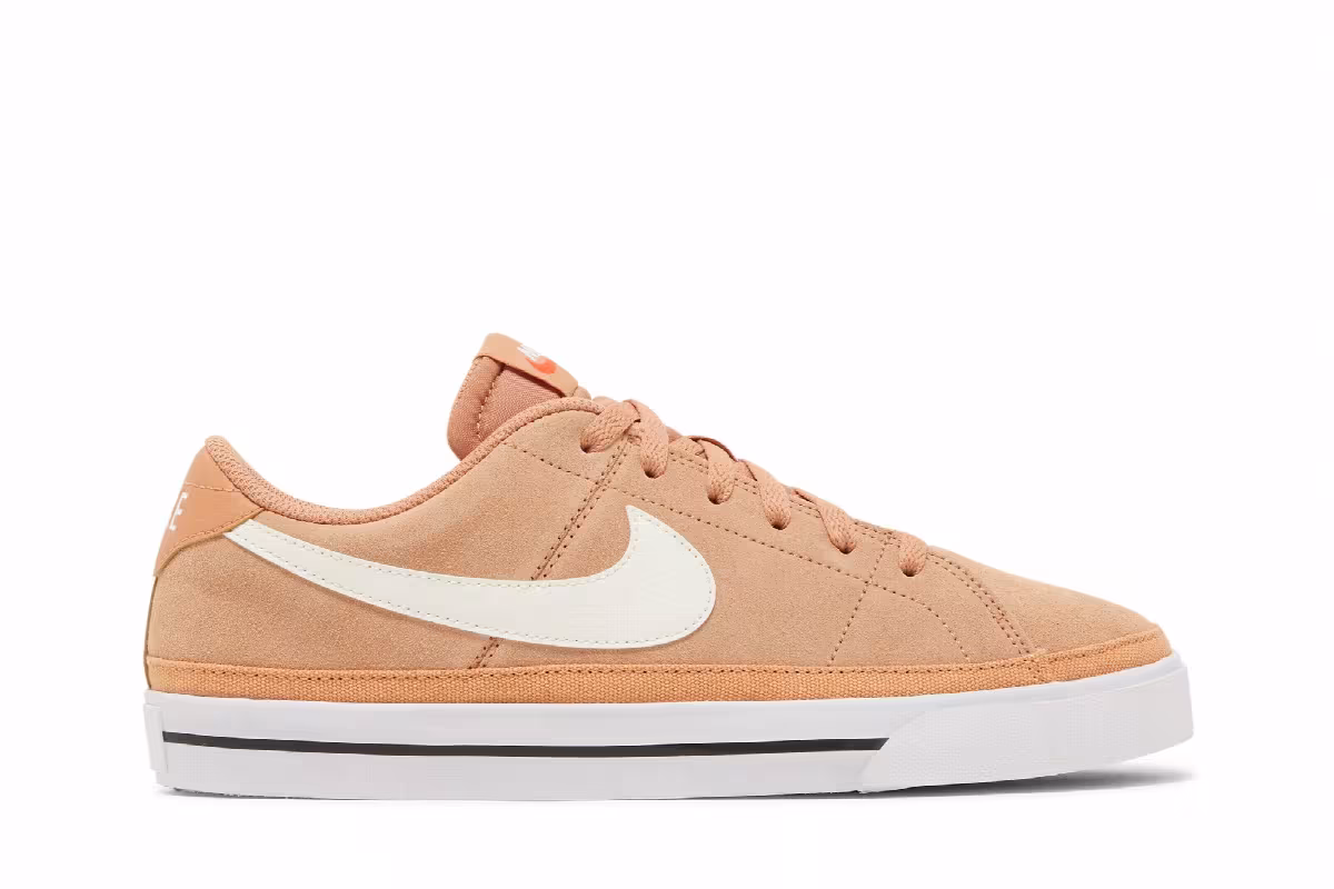 Nike Court Legacy Suede Light Cognac, view 2