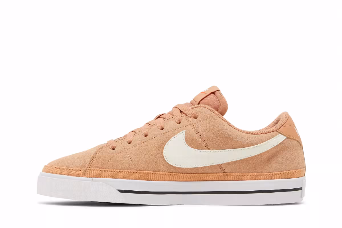 Nike Court Legacy Suede Light Cognac, view 4