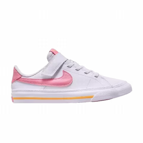 Nike Court Legacy PS 'White Coral Orange'