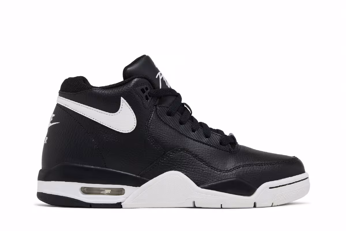 Nike Flight Legacy Black White, view 2