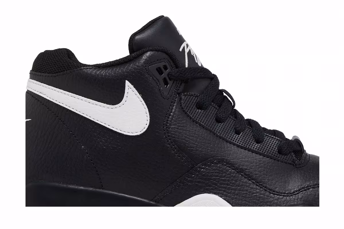 Nike Flight Legacy Black White, view 3