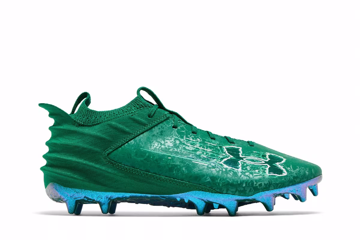 Under Armour Blur 2 MC Suede Classic Green, view 2