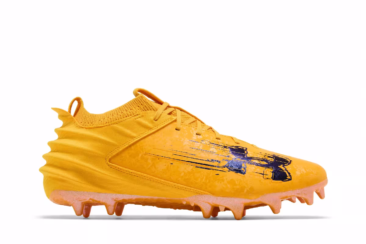 Under Armour Blur 2 MC Suede Steeltown Gold, view 2