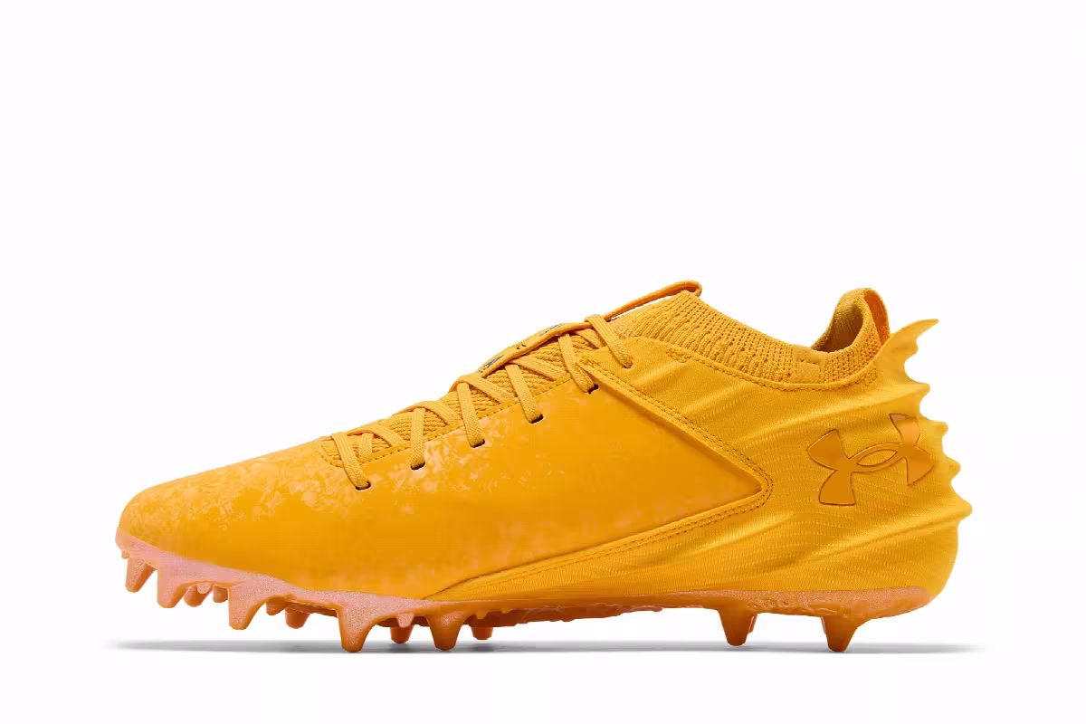 Under Armour Blur 2 MC Suede Steeltown Gold, view 4