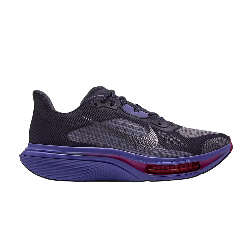 Nike Women's Pegasus Plus 2 Road Gridiron Persian Violet True Berry Metallic Silver