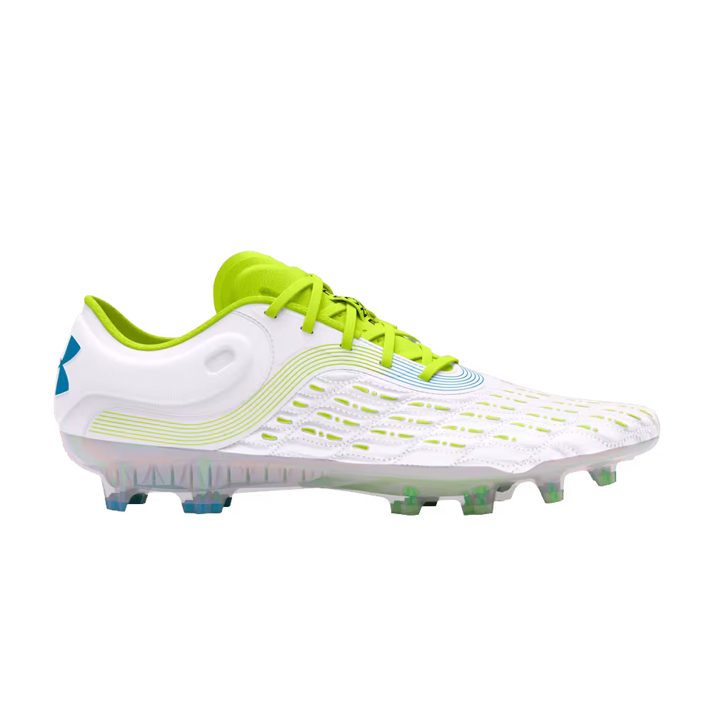 Under Armour Magnetico Elite 3 FG White High Vis Yellow