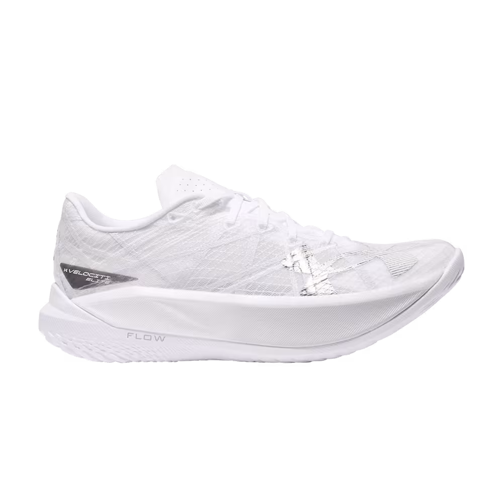 Under Armour Flow Velociti Elite 2 White Metallic Gun Metal