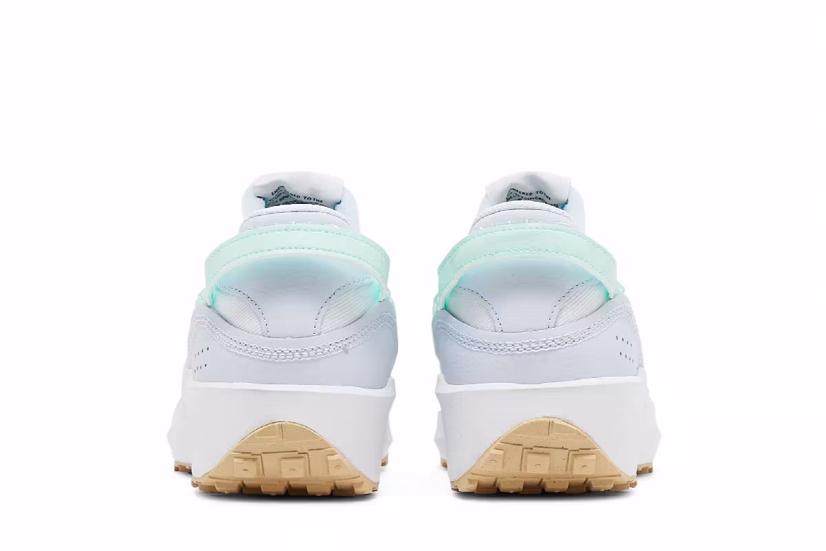 Nike Waffle Debut White Mint Foam Gum, view 7