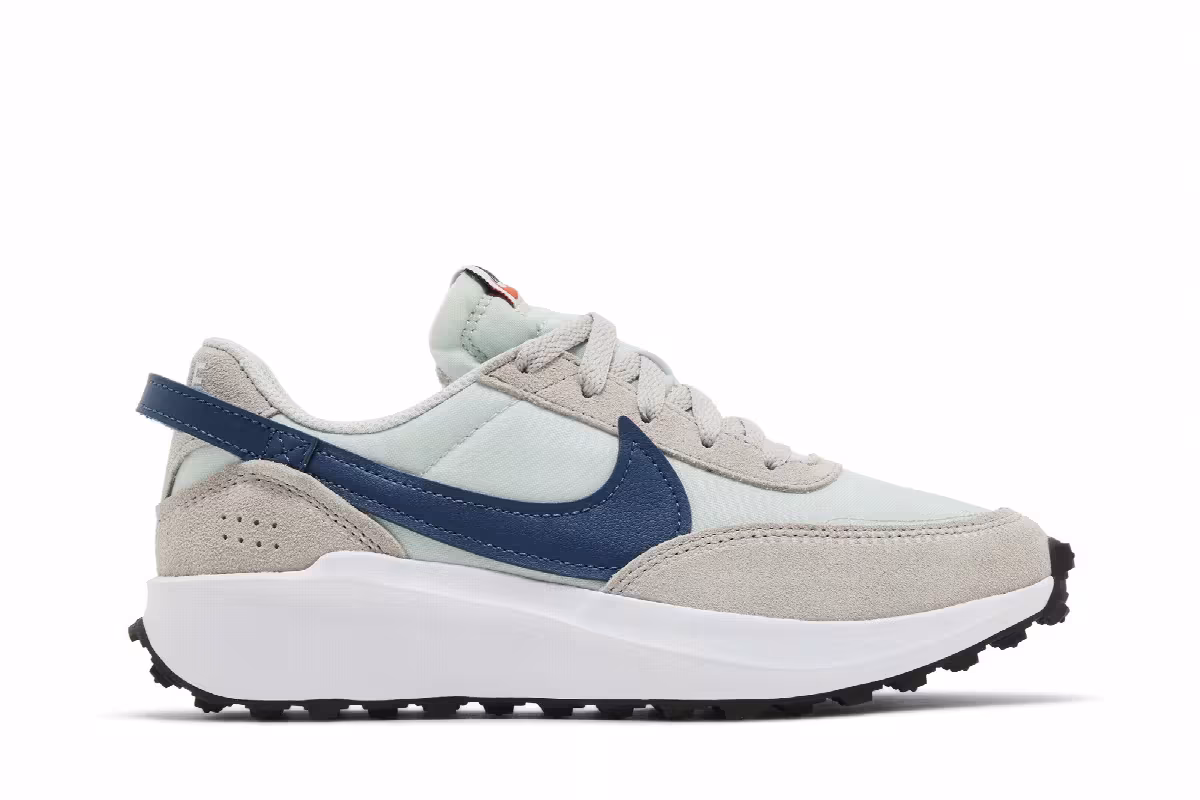 Nike Women's Waffle Debut Light Silver Valerian Blue, view 2