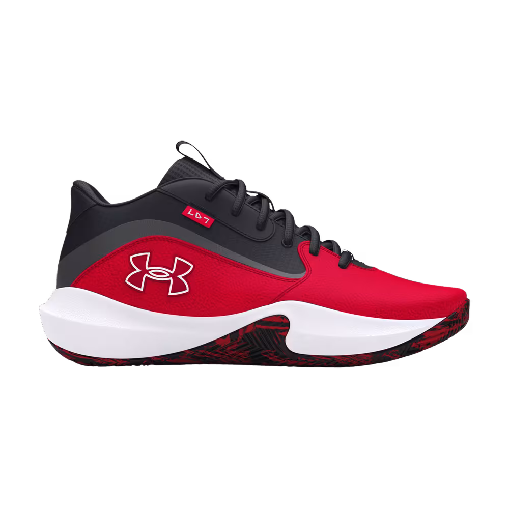Under Armour Lockdown 7 Red Black White