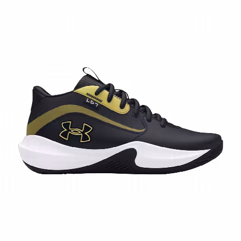 Under Armour Lockdown 7 GS 'Black Metallic Gold'